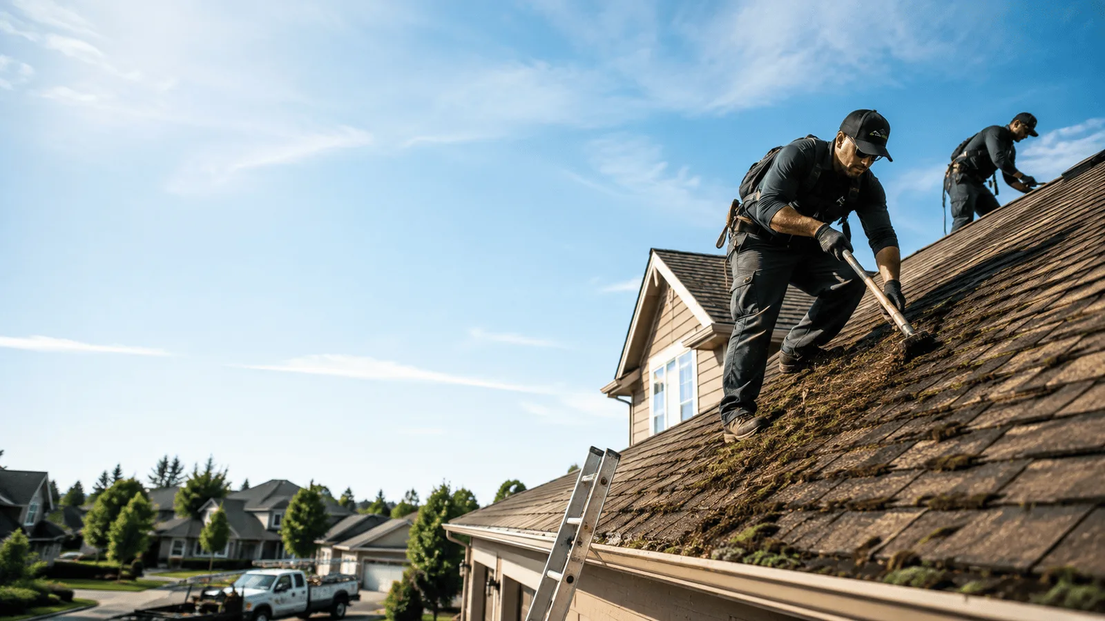 Roof Moss Removal in Kingston, WA near me